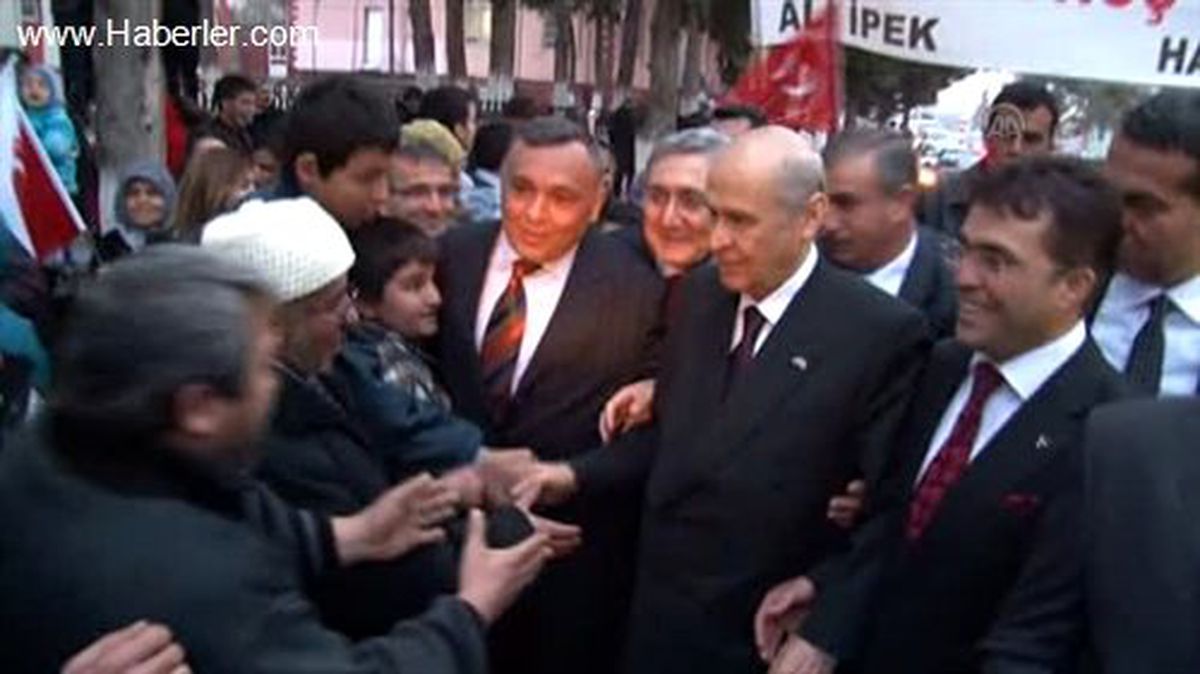 MHP Genel Başkanı Bahçeli, Denizli\'de 1