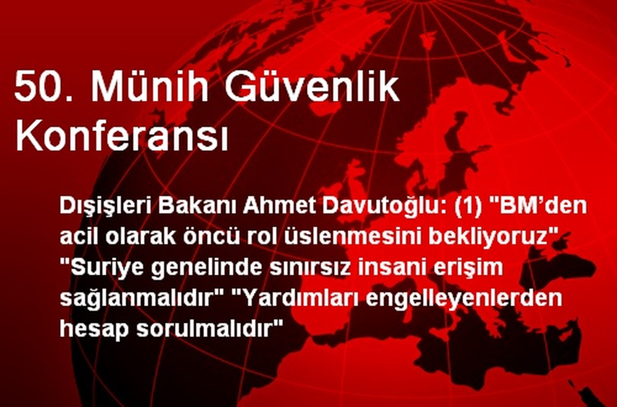 50. Münih Güvenlik Konferansı