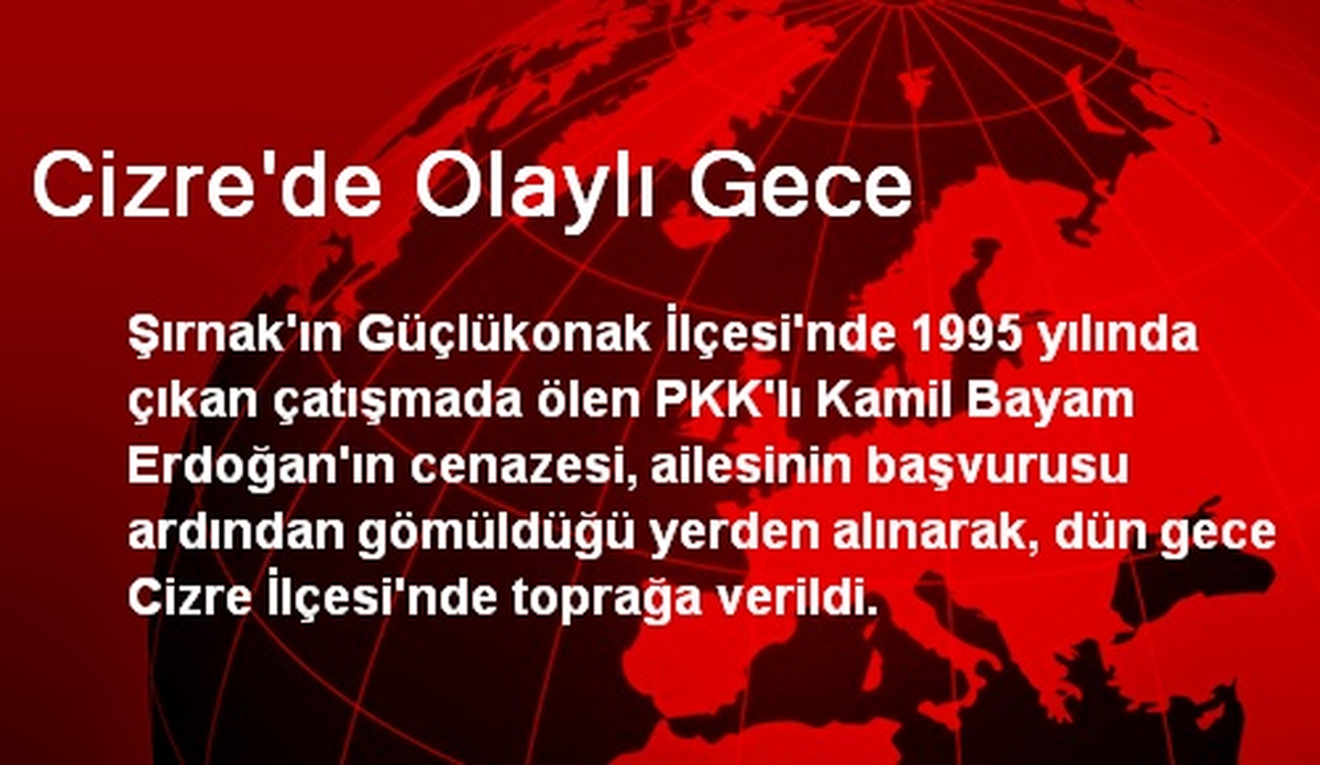 Cizre\'de Olaylı Gece
