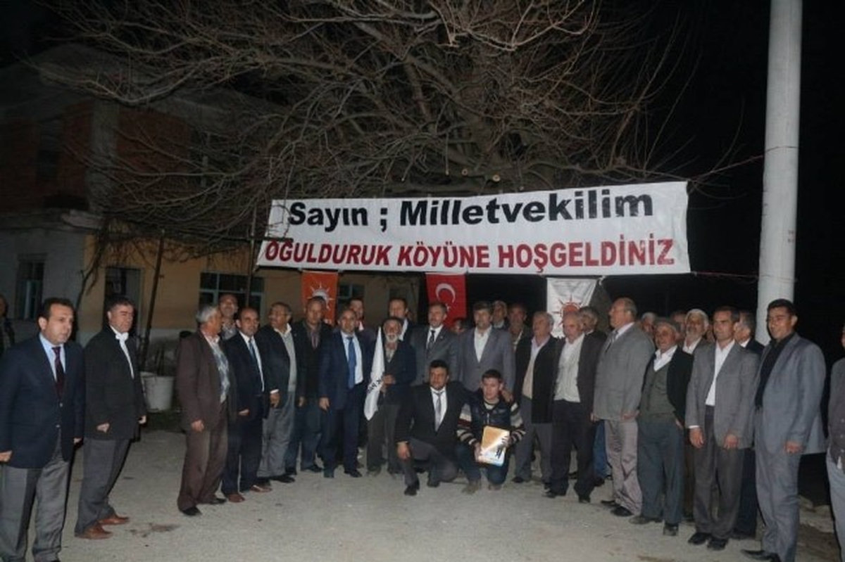 Ak Partili Özdağ ve Akyol, Köylerde Sorun Dinledi