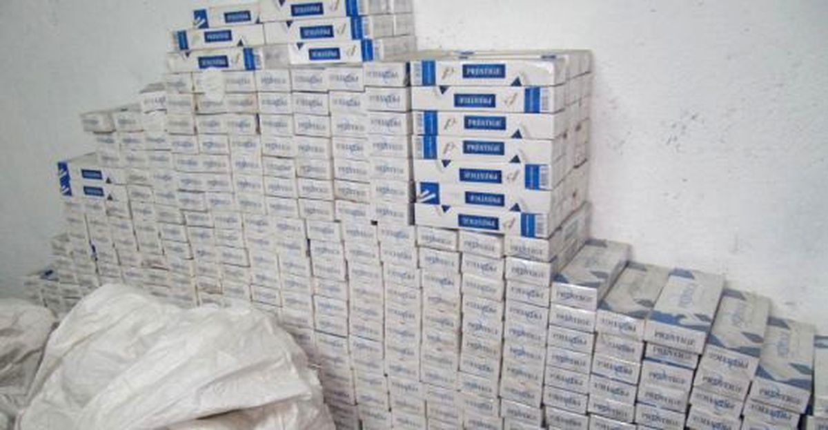 Başkale\'de 62 Bin Paket Kaçak Sigara Ele Geçirildi