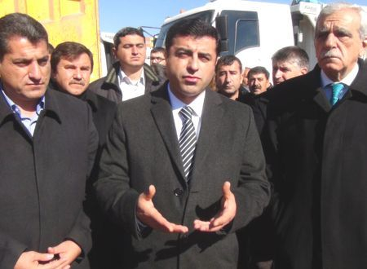 BDP Genel Başkanı Demirtaş Mardin\'de