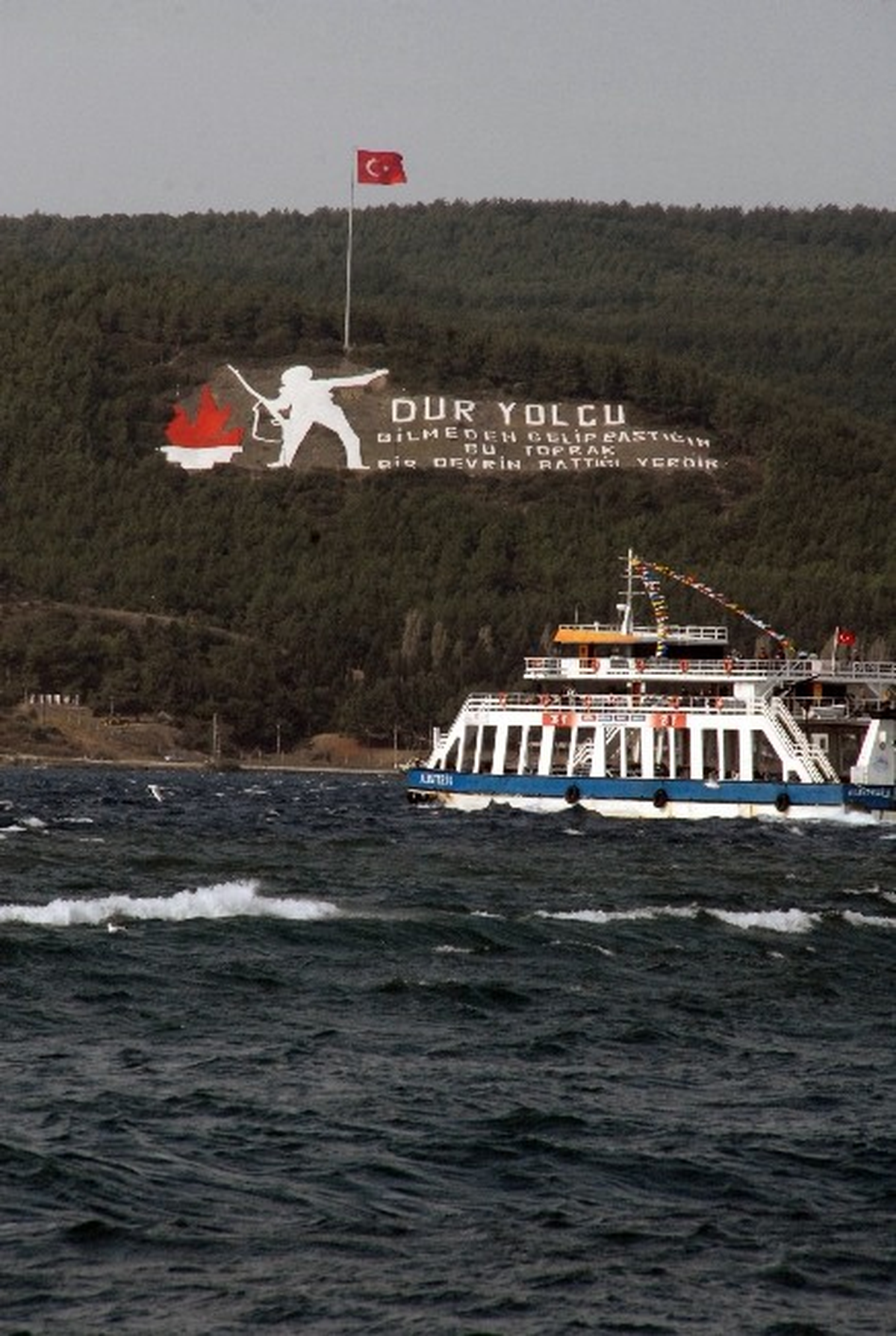 Çanakkale\'de Şiddetli Fırtına