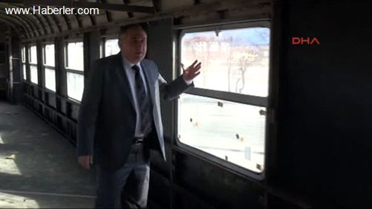 Çocuklar İçin Tren Getirildi