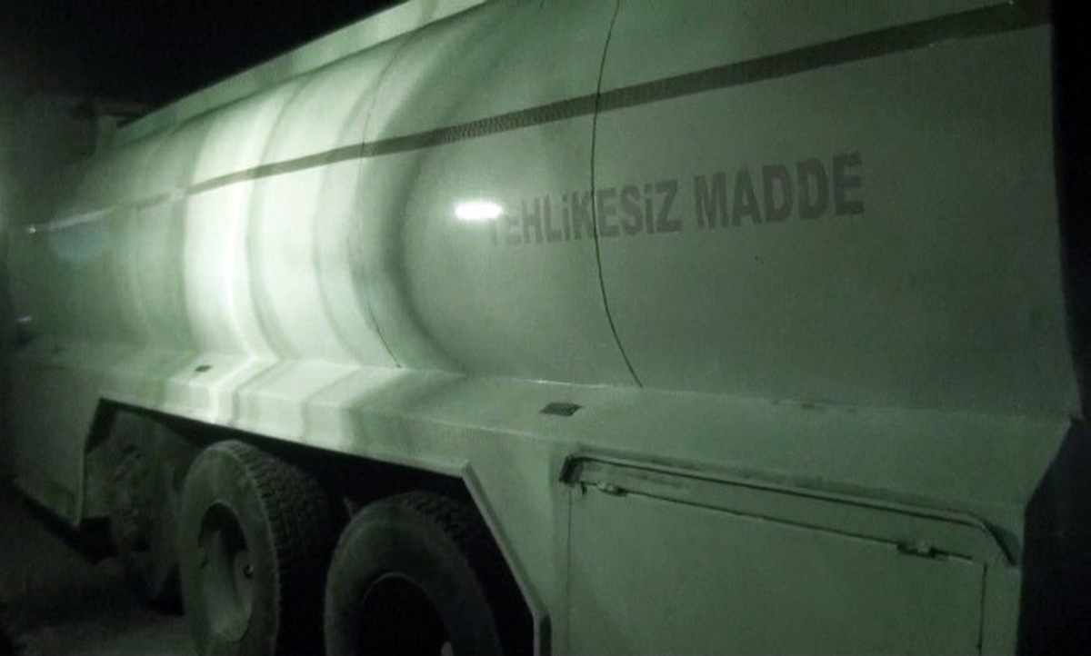 Mardin\'de 45 Ton Kaçak Akaryakıt Ele Geçirildi