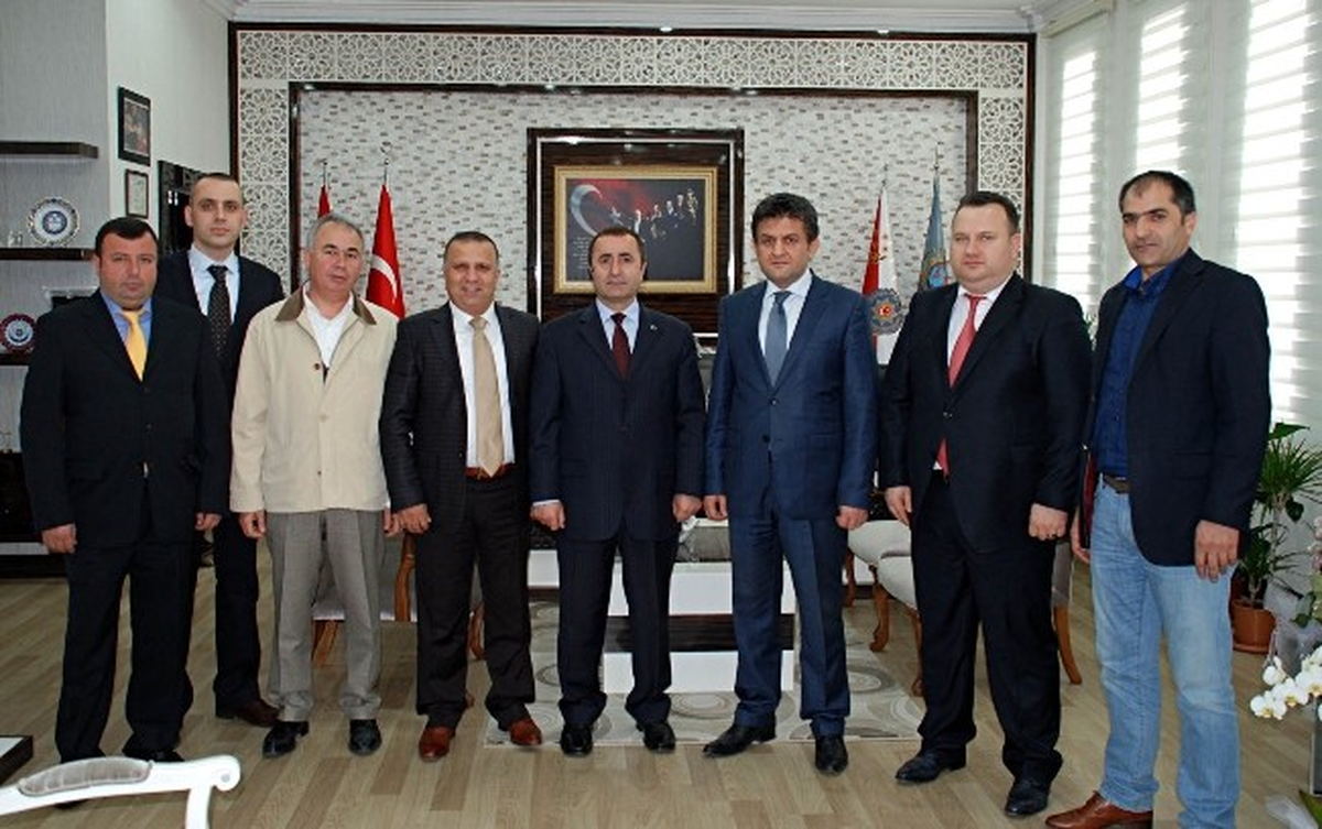 Matso Yönetiminden Vali Öztürk ve İl Emniyet Müdürü Tonbul\'a Ziyaret