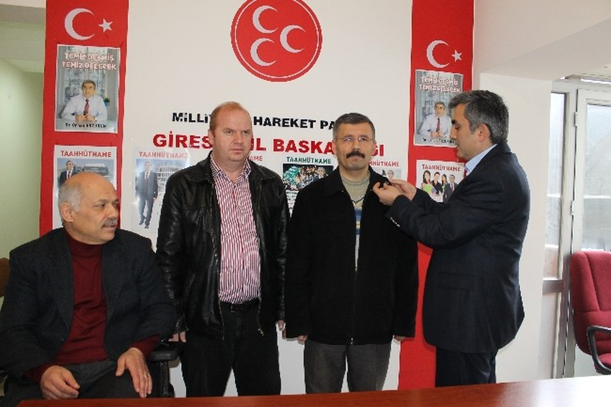 MHP Giresun Belediye Başkan Adayı Orhan Erzurum İlk Taahhüdünü Gerçekleştirdi