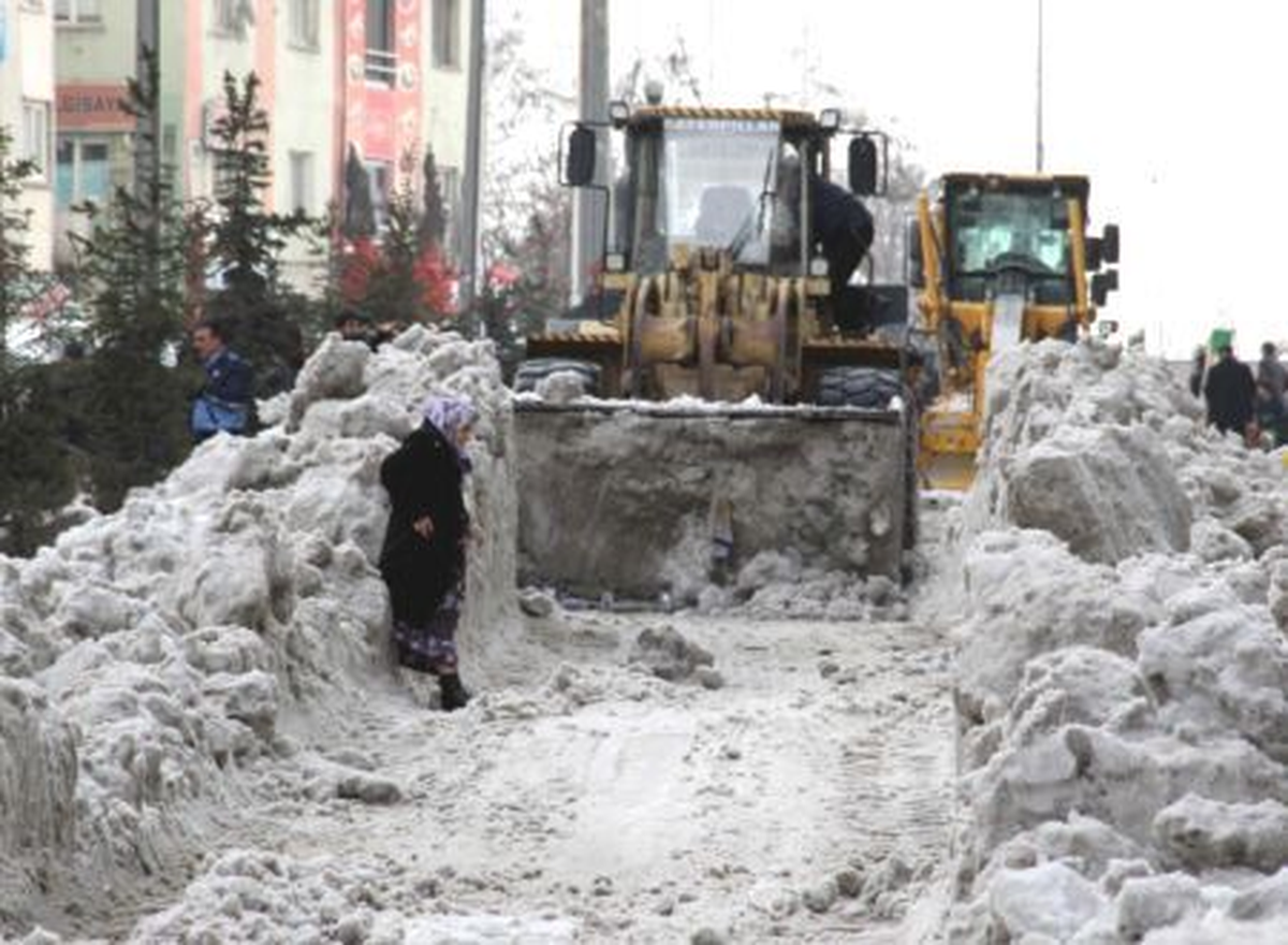 Muş\'ta Kış