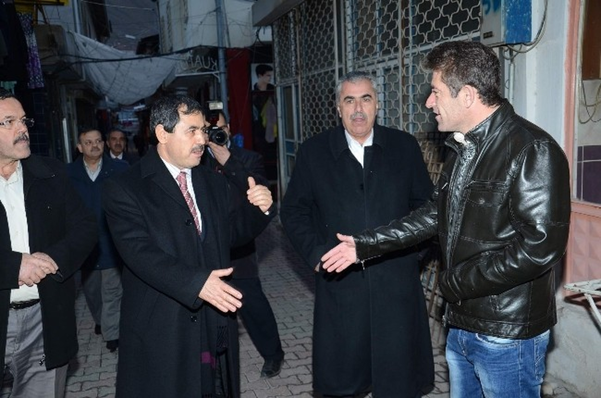 Süleyman Eser, Esnafı Ziyaret Etti