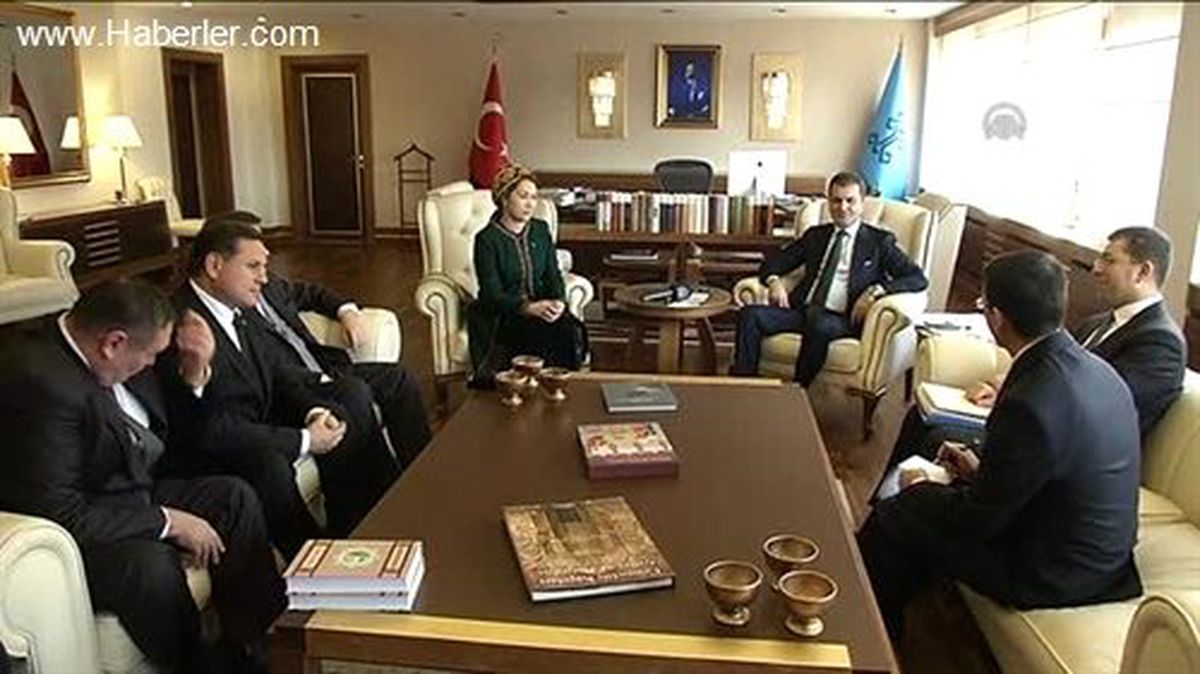 Bakan Çelik, Türkmen mevkidaşı ile görüştü -