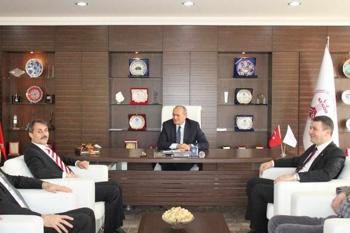 Başkan Alemdar SESOB\'u Ziyaret Etti