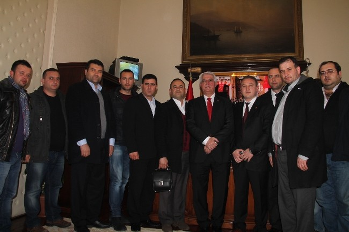 Umumi Servis Araçları Odasından Edirne Belediyesine Ziyaret