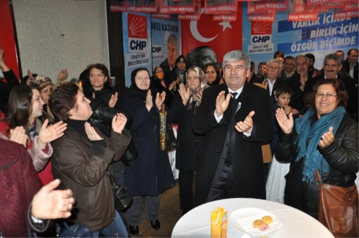 CHP Kapaklı Belediye Başkan Adayı Mandalı "Yüzde 85 Oy İstiyorum"