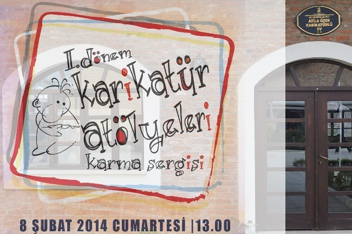 Çocuklar Karikatür Sergisi Açıyor