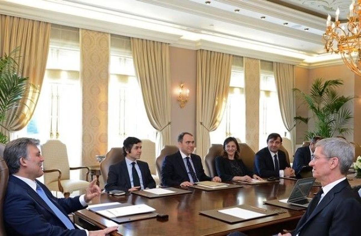 Cumhurbaşkanı Gül: Apple\'ın Türkiye\'deki Görünürlülüğünü Artırmasını İstedim