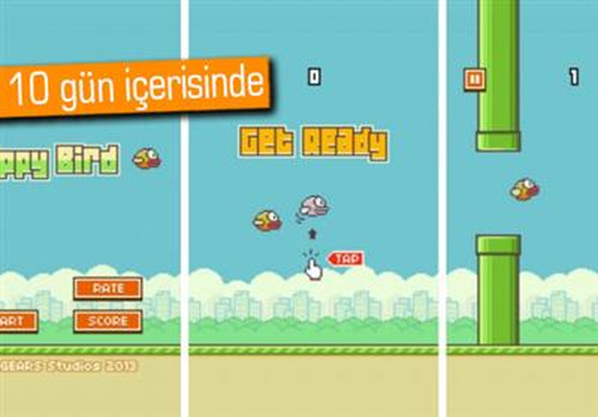 Flappy Bird Çok Yakında Wp8 İçin Yayınlanacak