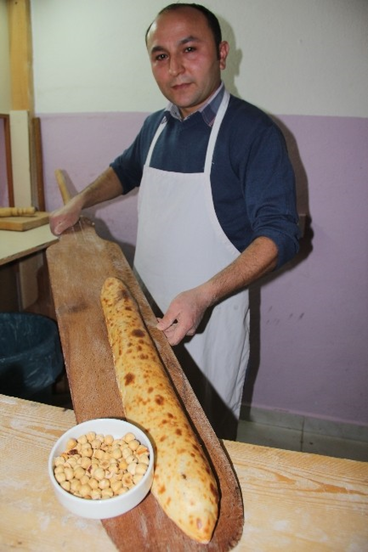 Giresunlu\'nun Pidesi de Fındıklı Olur
