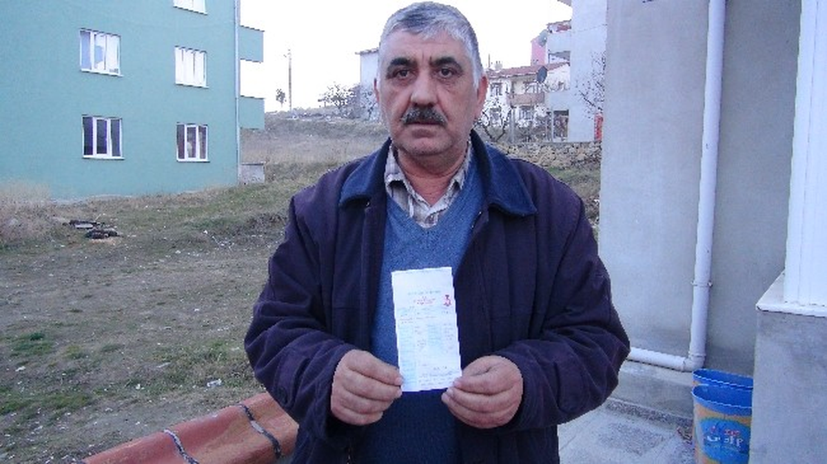 İçme Suyu Faturası 27 Bin TL Gelince Şok Oldu