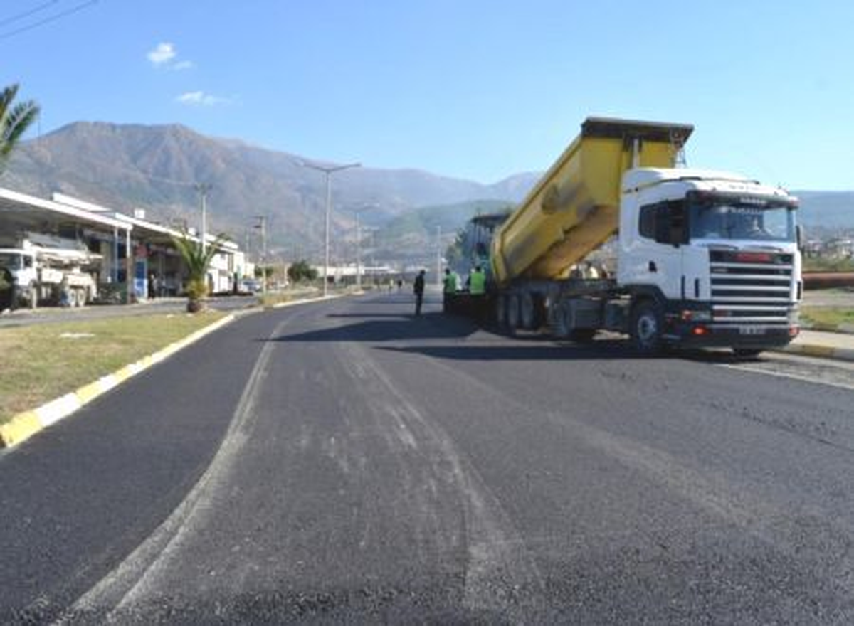 İskenderun Belediyesi Asfalt Çalışmaları