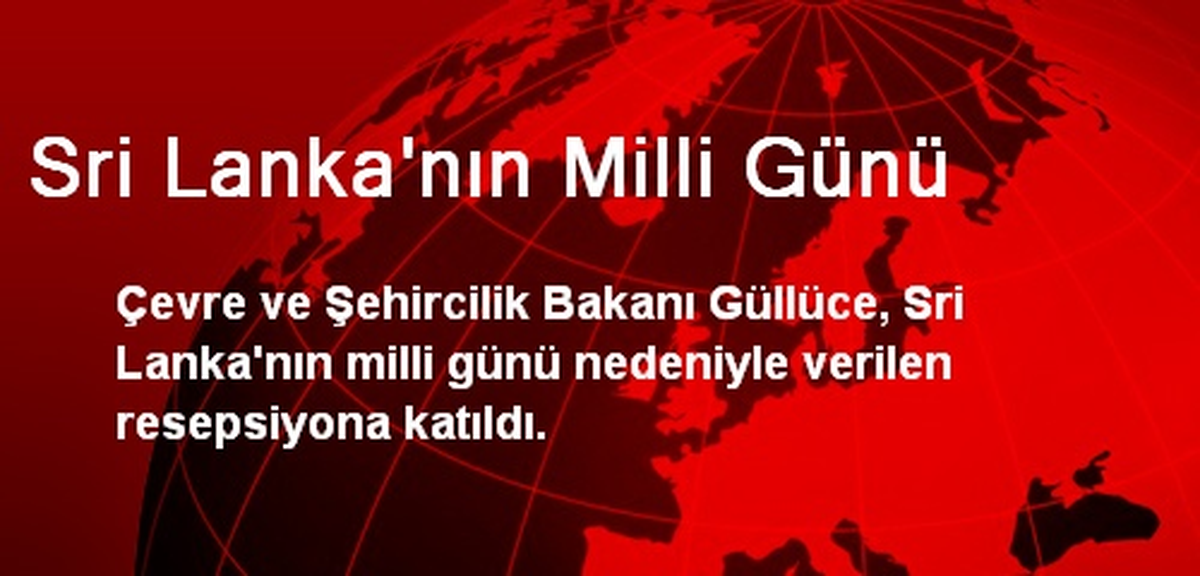 Sri Lanka\'nın Milli Günü