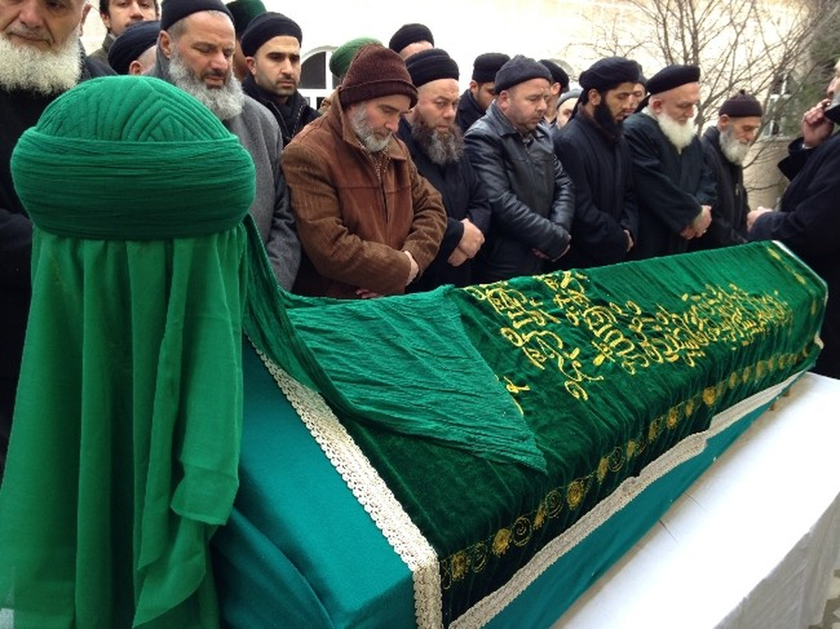 Özel Haber) Halveti Tarikatı Lideri Demirkaya Son Yolculuğuna Uğurlandı