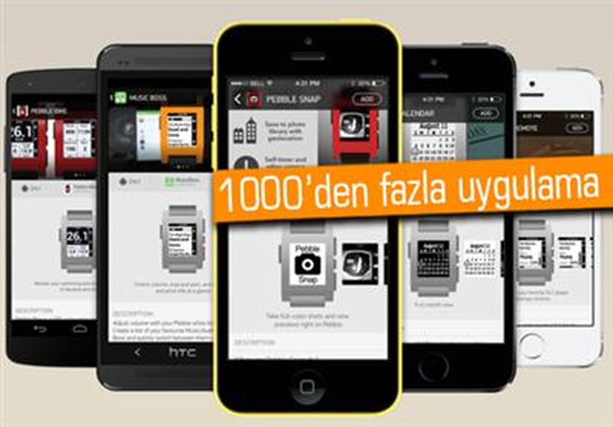 Pebble\'ın Uygulama Mağazası İos İçin Yayınlandı