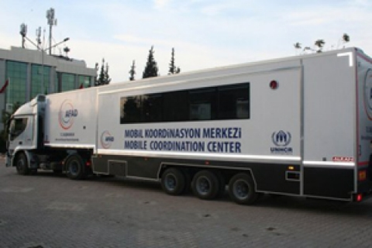 Suriyeli Sığınmacılar Mobil Koordinasyon Merkezi Kuruluyor
