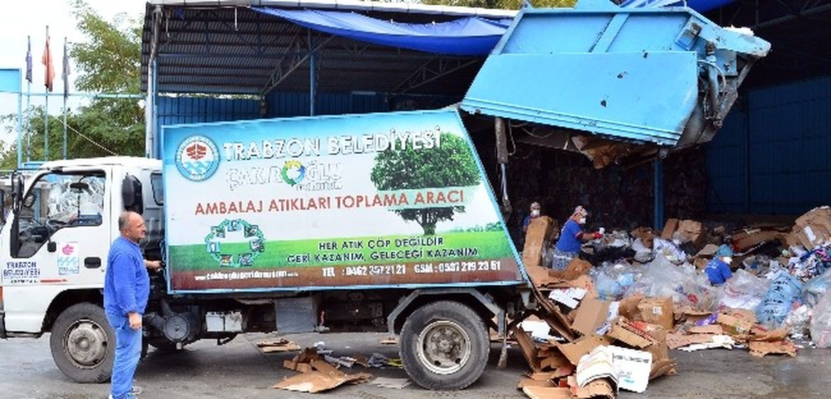 Trabzon Geri Dönüşümde Türkiye\'nin En Başarılı İlleri Arasında Yer Alıyor