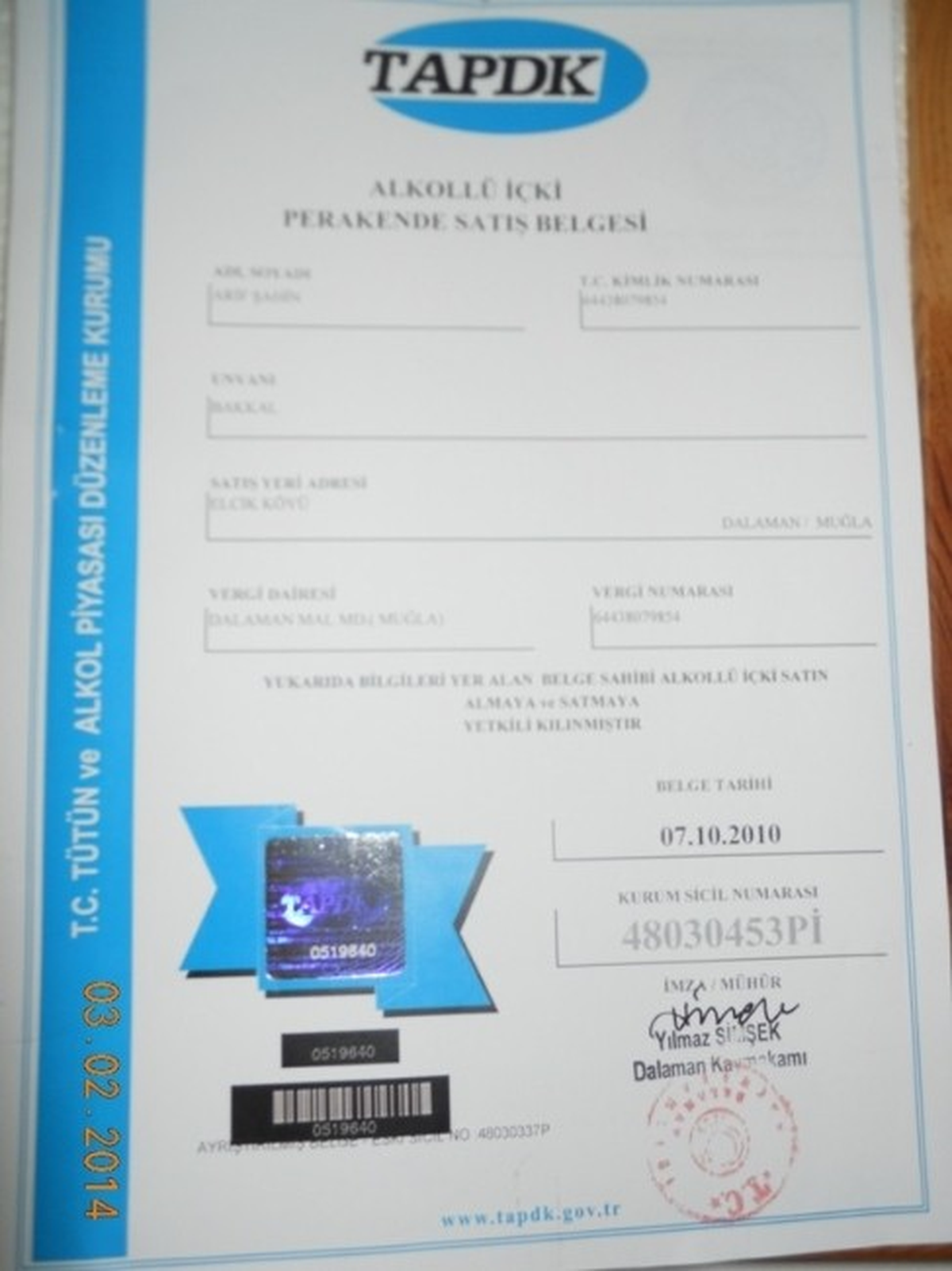 Tütün ve Alkole Yeni Düzenleme