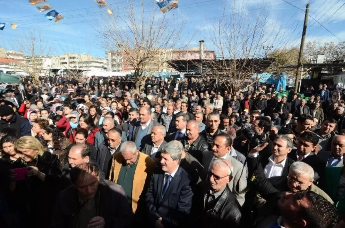 AK Parti\'nin Yatağan Adayı Toksöz Seçim Bürosunu Açtı