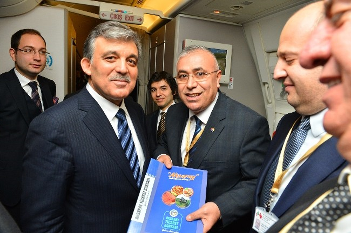 Aksaray\'ın Su Projesi Cumhurbaşkanı Gül\'e Sunuldu