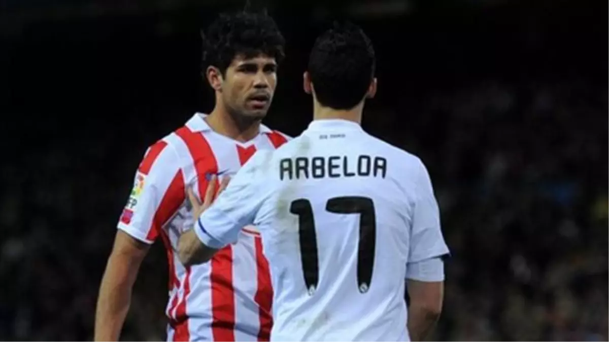 Arbeloa Diego Costa\'nın Bileğine Bastı