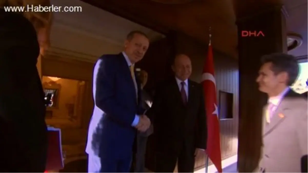 Başbakan Erdoğan, Romanya Cumhurbaşkanı Basescu ile Görüştü