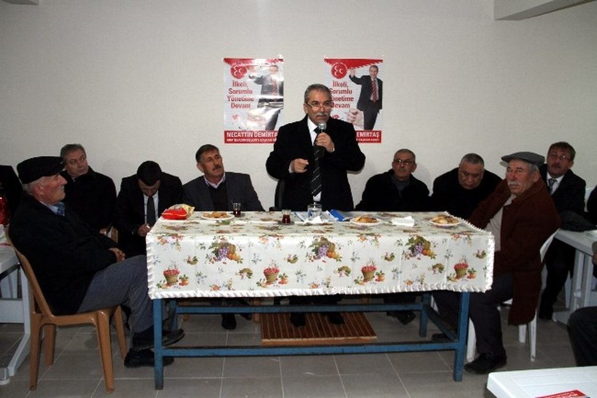 Başkan Demirtaş Ziyaretlerini Sürdürüyor