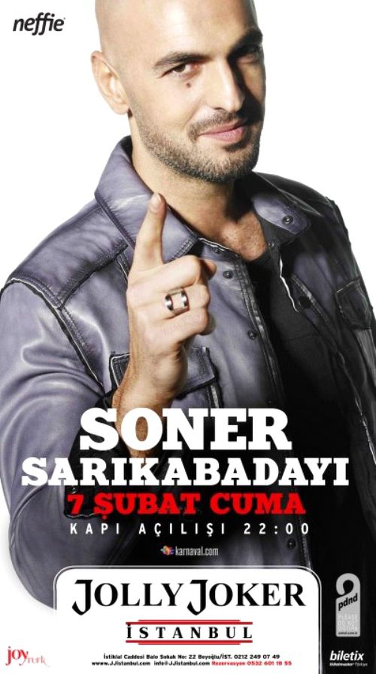 Beyoğlu, Soner Sarıkabadayı ile Eğlenceye Doyacak