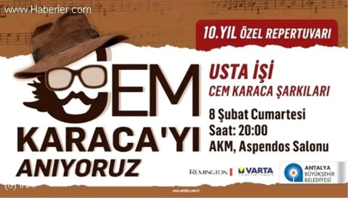 Cem Karaca Özel Bir Konserle Anılacak