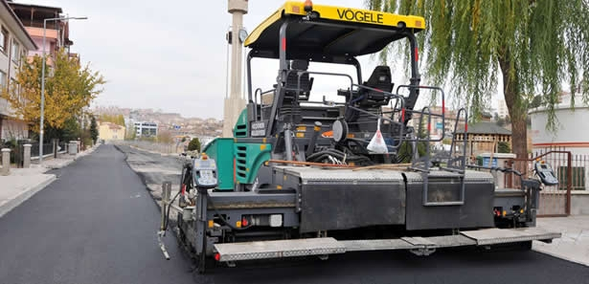 Keçiören Yeni Asfaltlı Yollarıyla Daha Güzel