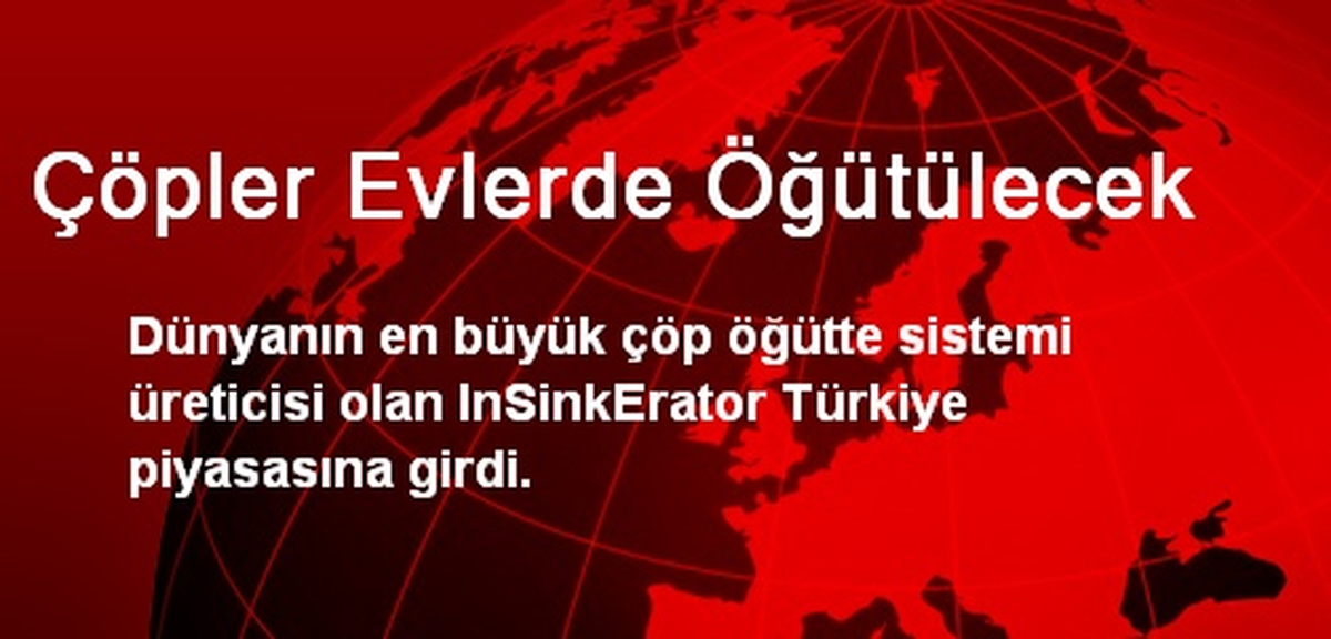 Çöpler Evlerde Öğütülecek