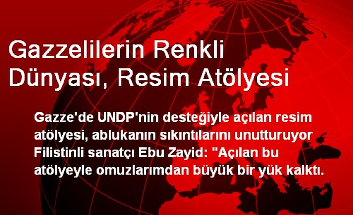 Gazzelilerin Renkli Dünyası, Resim Atölyesi