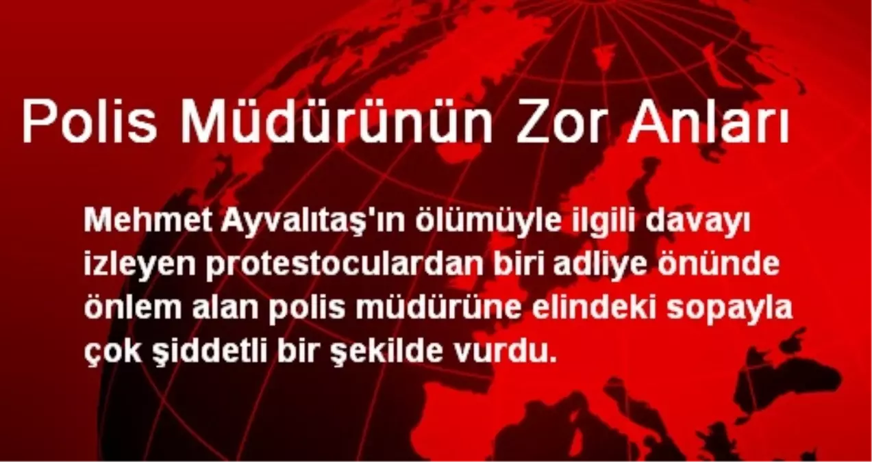 Polis Müdürünün Zor Anları