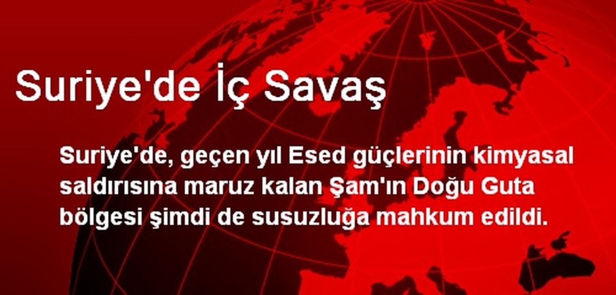Suriye\'de İç Savaş