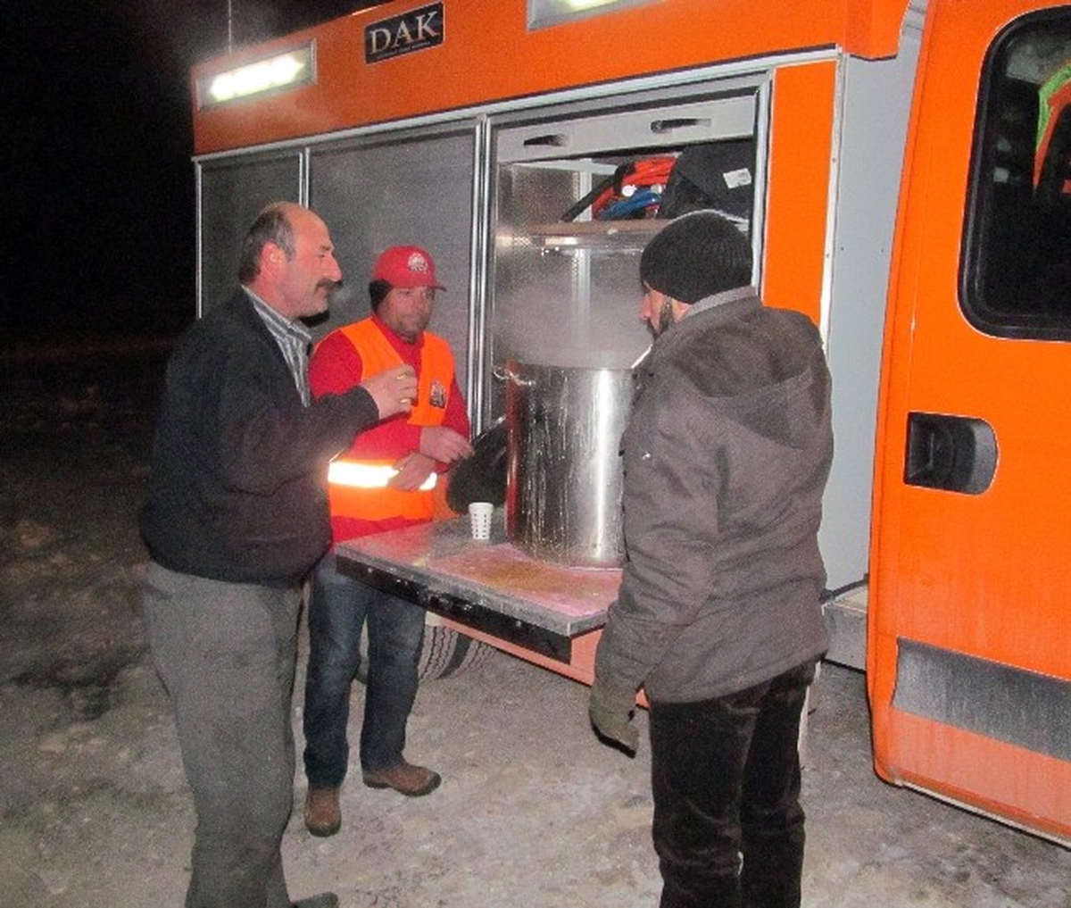 Özel Haber) Eksi 22 Derecede Çorba Dağıtımı
