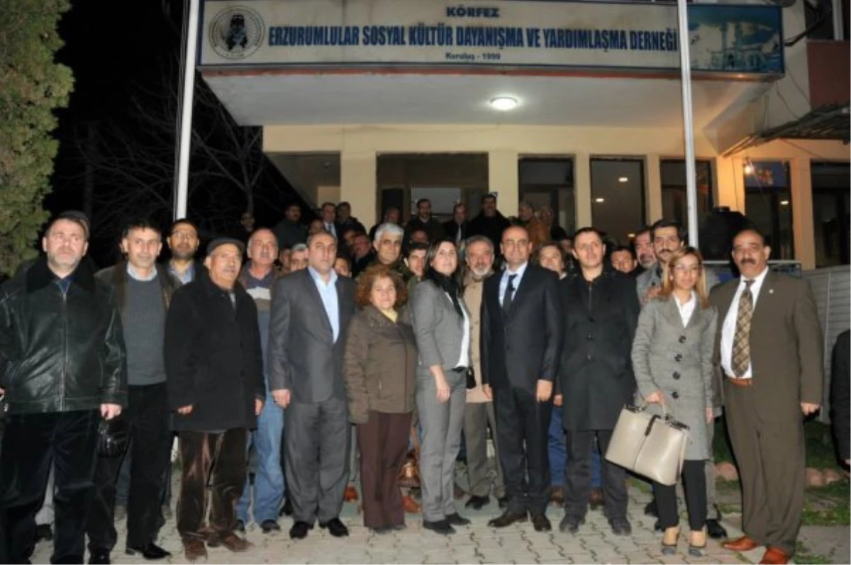 Prof. Başar, Erzurumlu Hemşehrilerini Ziyaret Etti