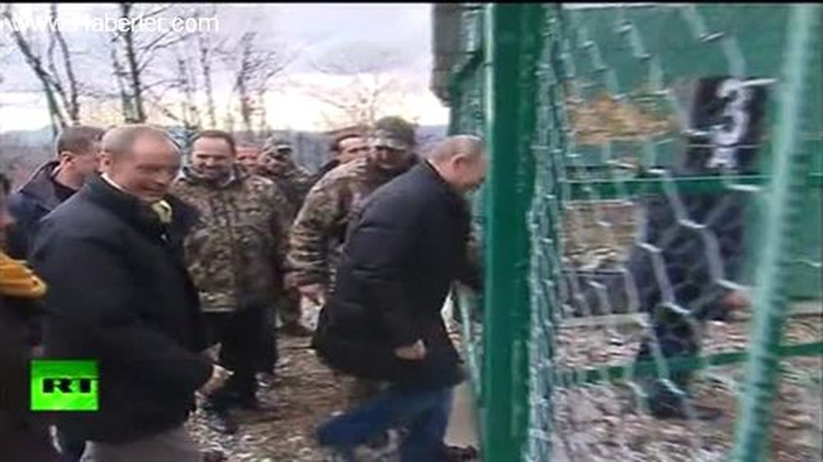 Putin Leopar Kafesine Girdi