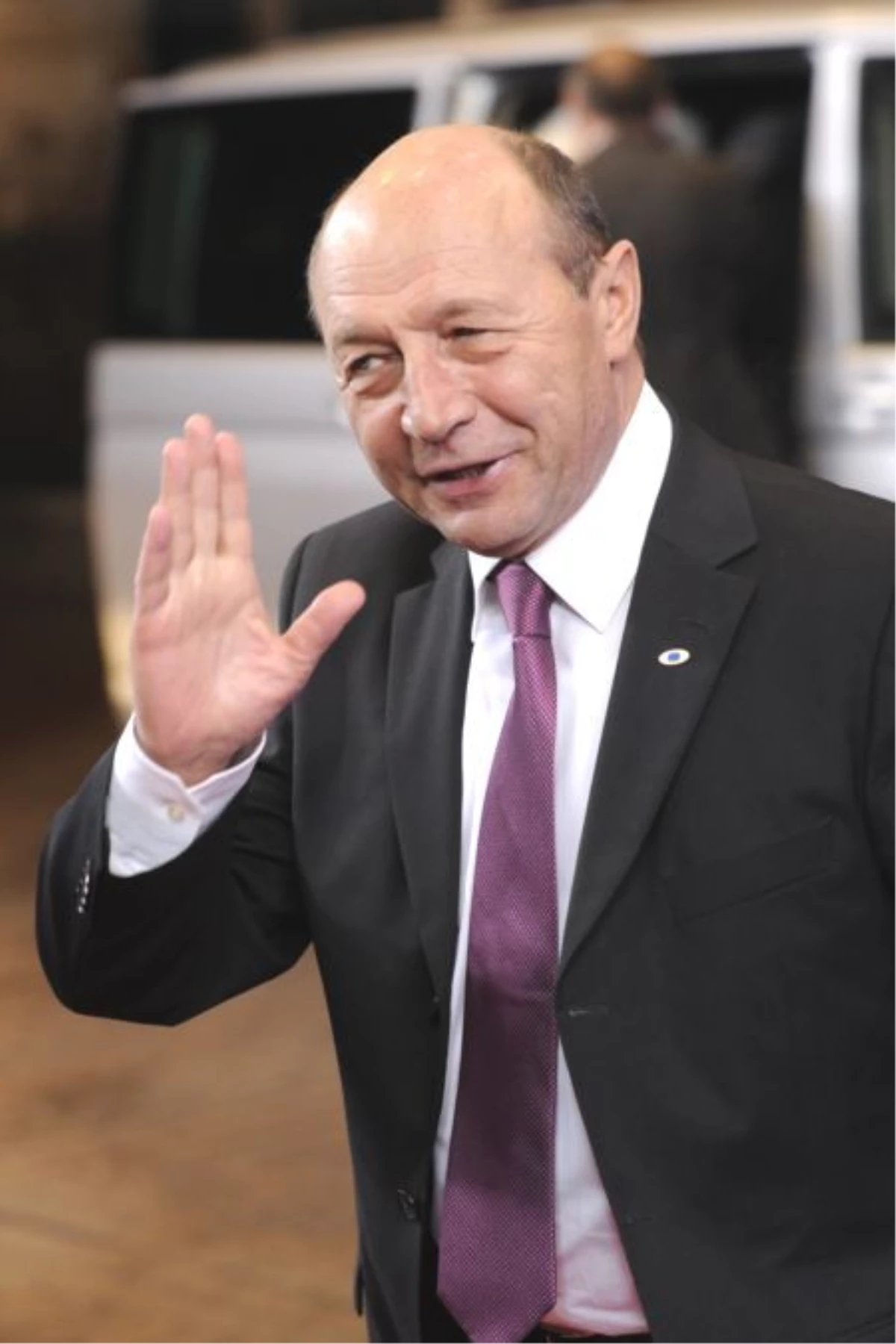 Romanya Devlet Başkanı Basescu Çankaya Köşkü\'nde