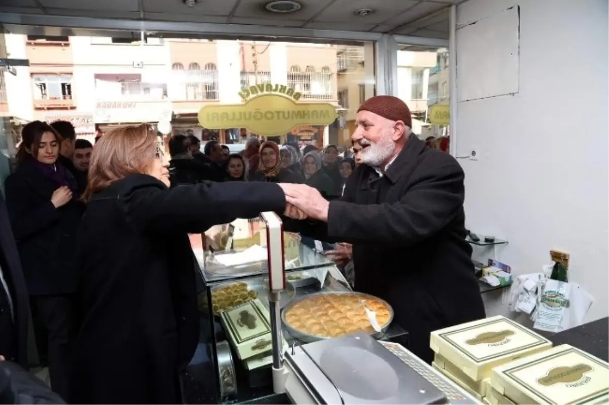 Şahin ve Fadıloğlu, Maaşkuyu Esnafını Ziyaret Etti