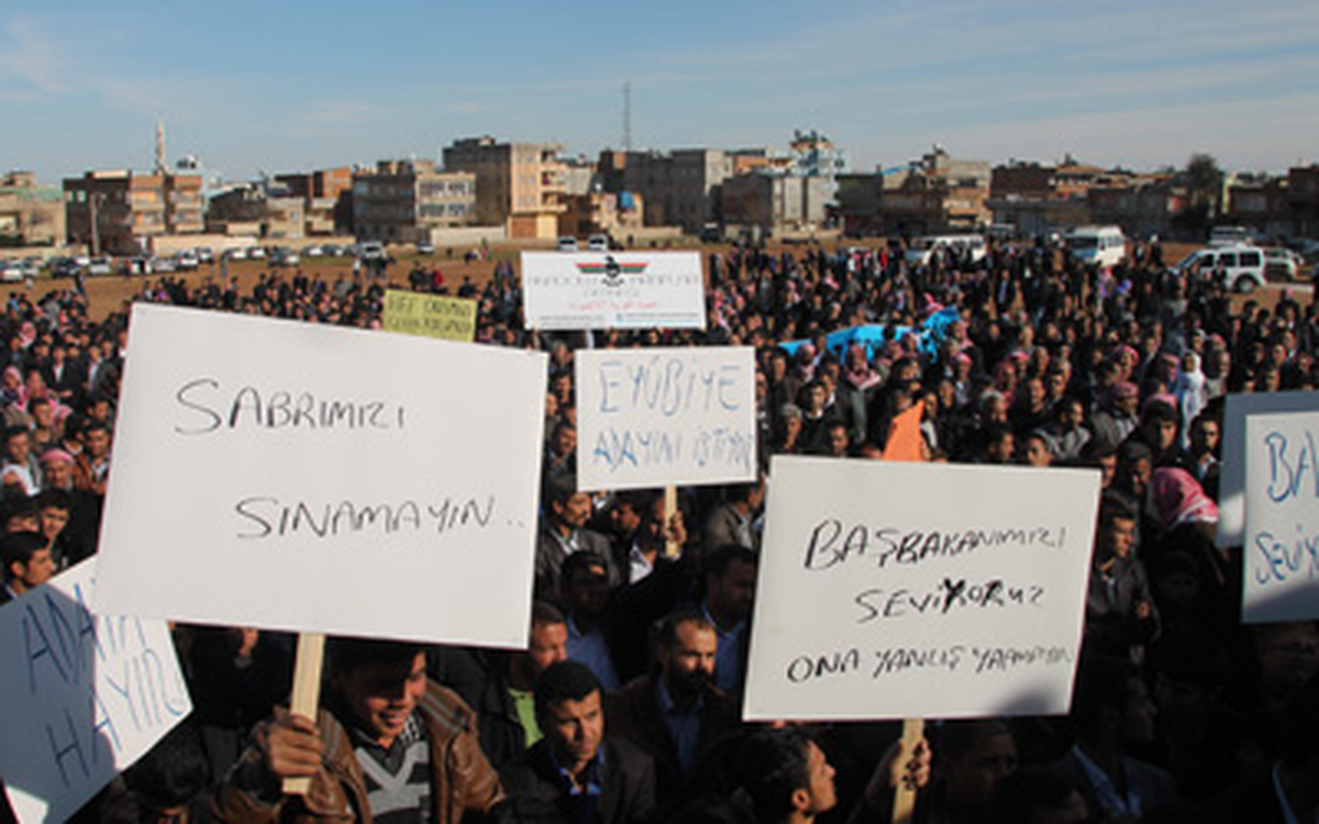 Şanlıurfa\'da AK Parti\'ye Yönelik Tepkiler
