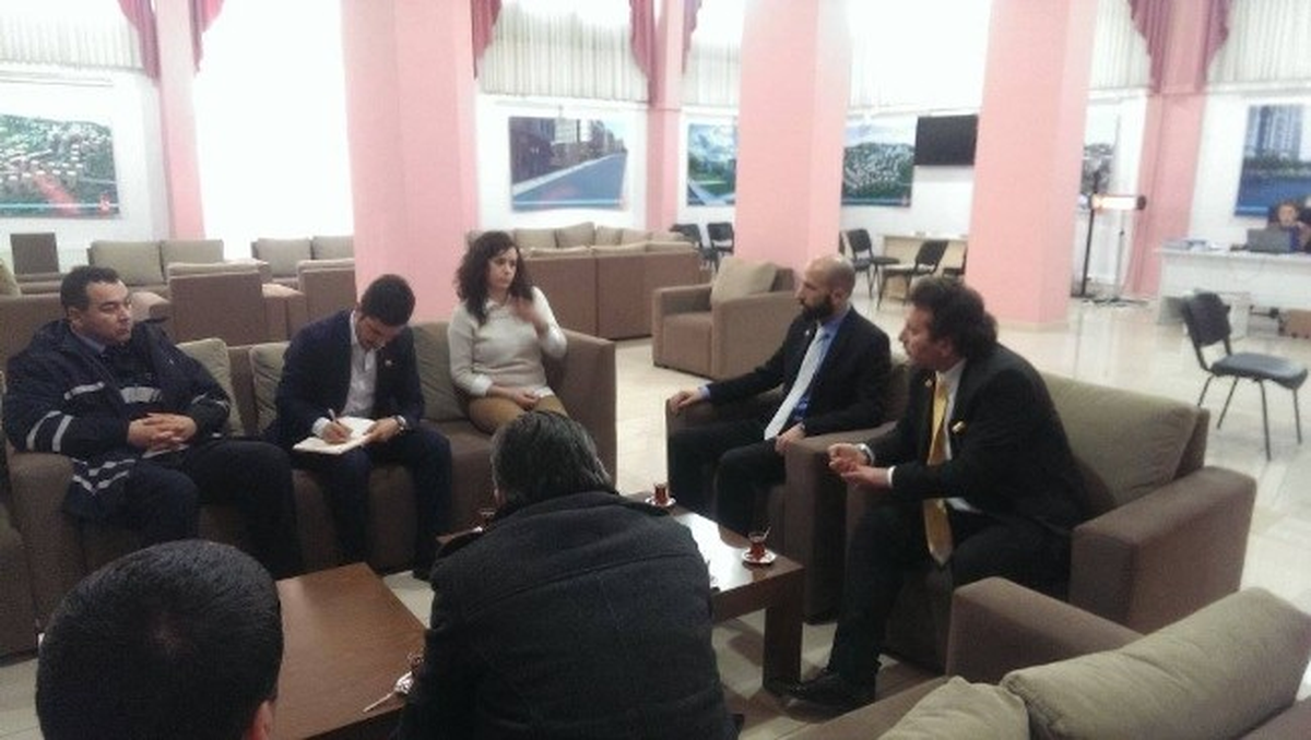 Sp Başkan Adayı Turgut, Kentsel Dönüşüm Ofisini Ziyaret Etti