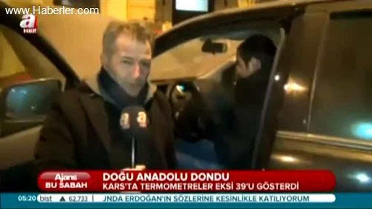 Termometreler Eksi 39\'u Gördü