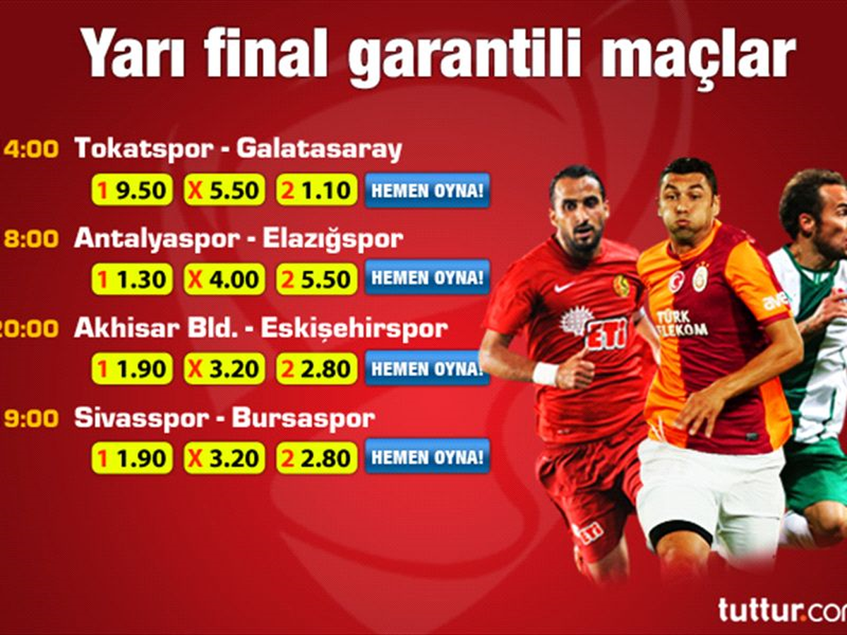 Yarı Final Garantili Maçlar